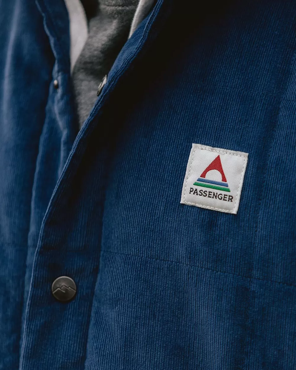 Giacca in velluto a coste imbottita con design oversize - Camicia oversize invernale Passenger Lachelt