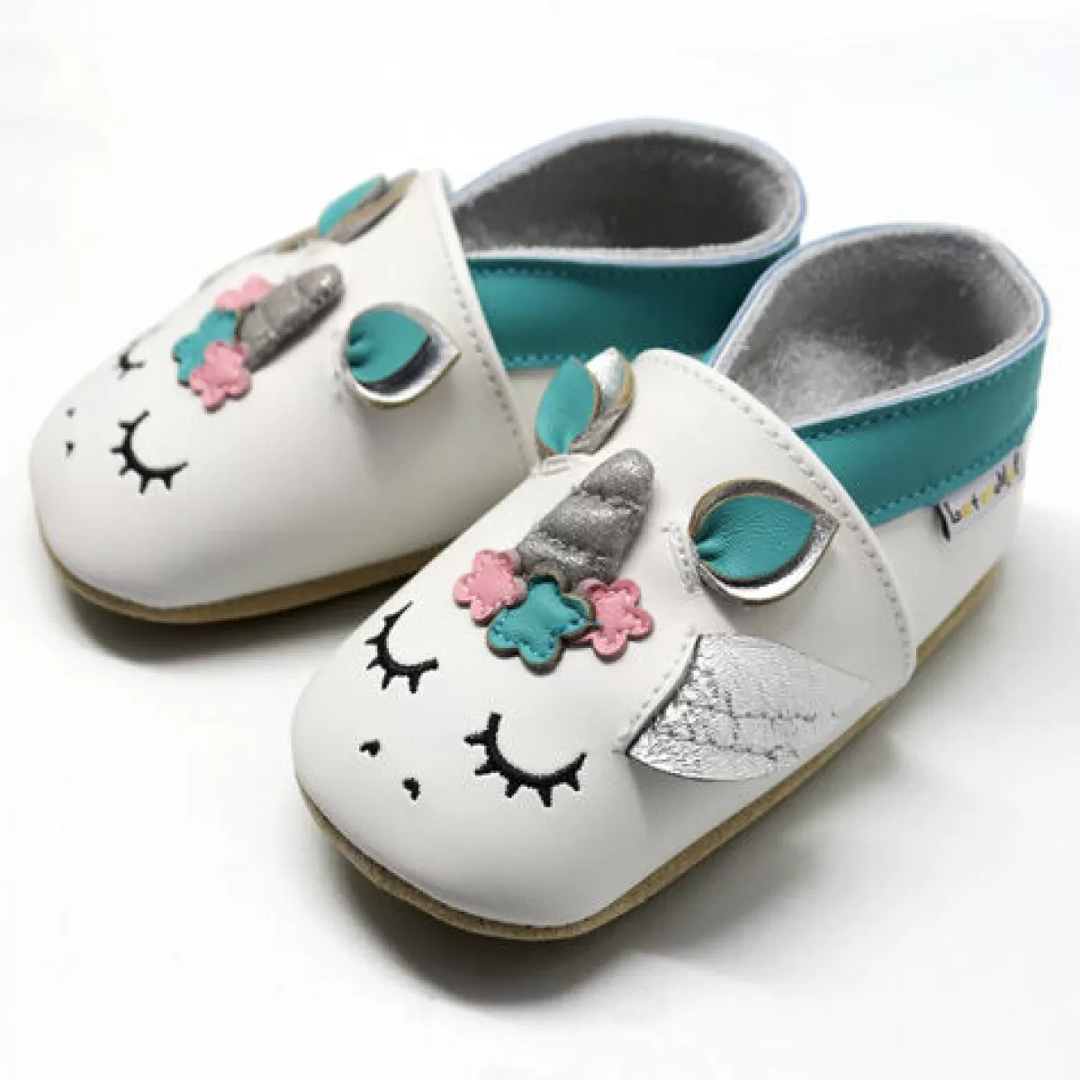 Scarpe Casa Morbide Danefae con Design Unicorno - Latte e Miele Collection - Pantofole Casual Comode per Interni