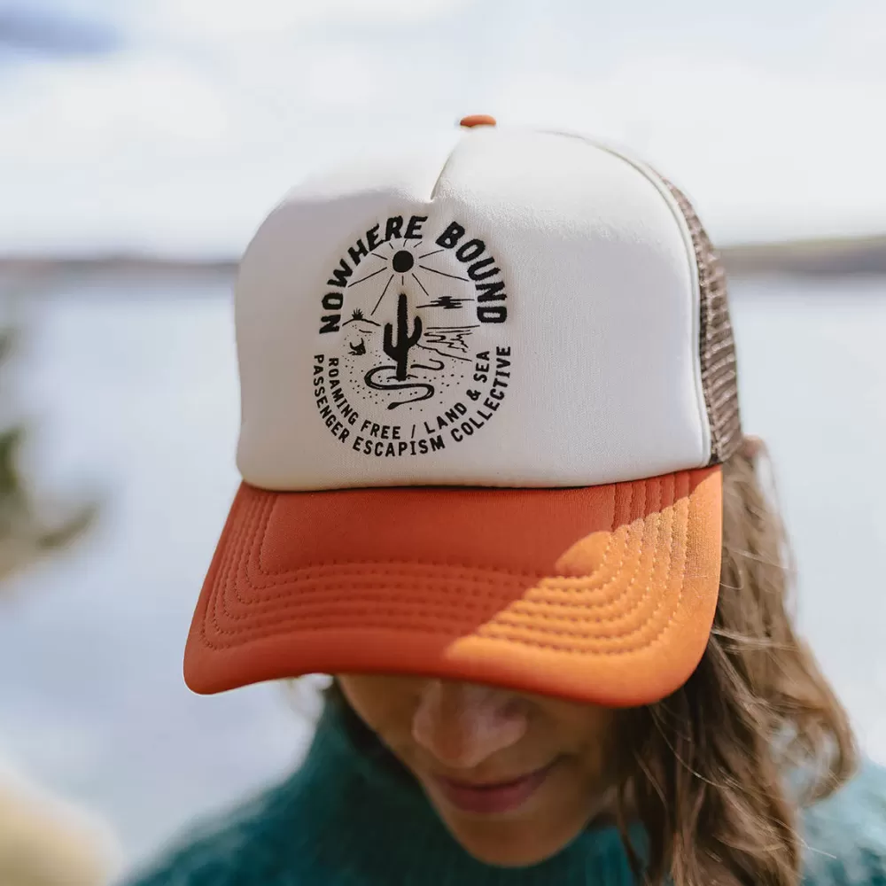 Cappello Trucker Regolabile con Bottone Posteriore - Avventura Terra e Mare per Donna, Stile Urbano Casual