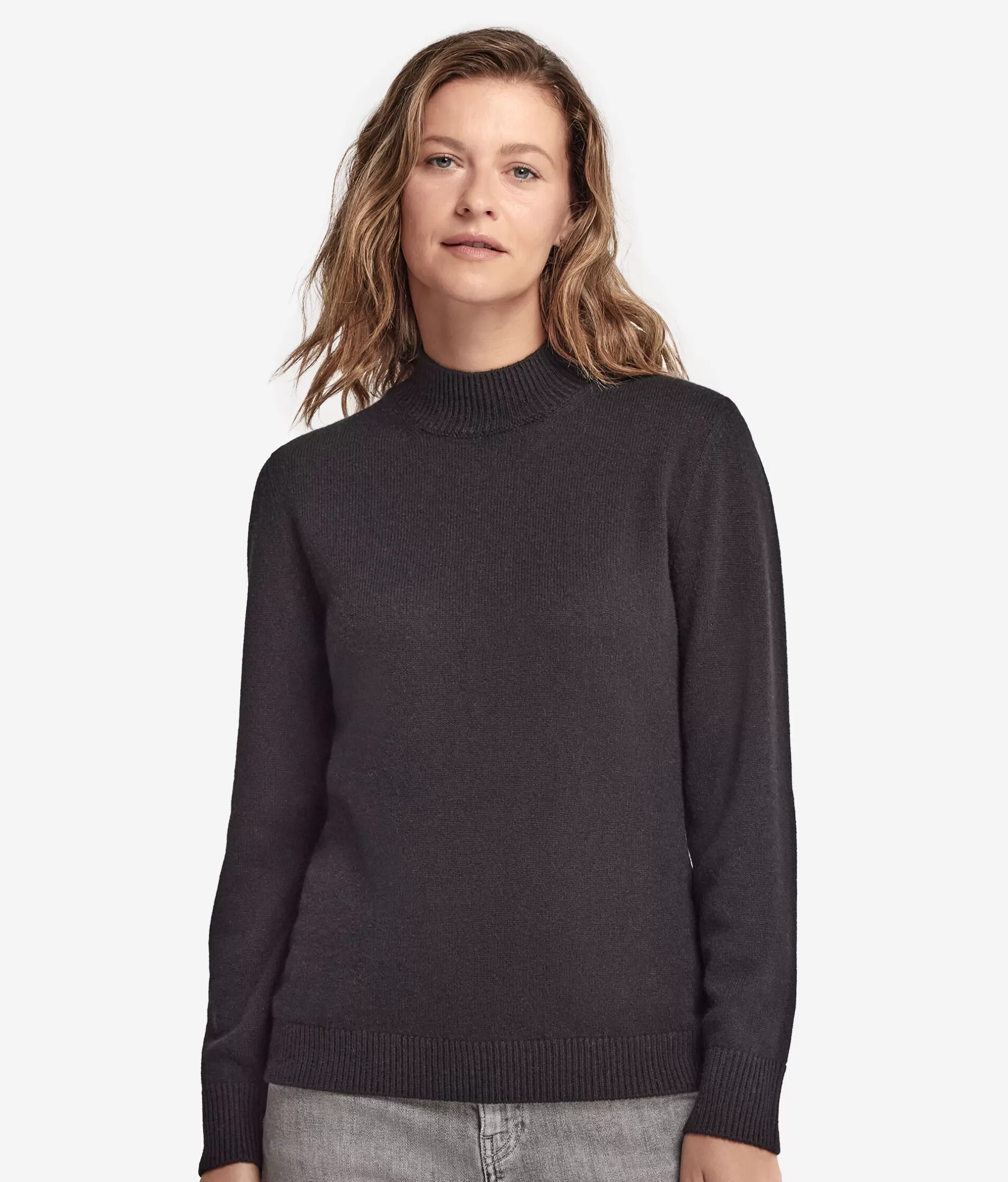 Maglione Turtleneck in Cashmere Leggero Falconeri - Prezzo Accessibile, Nero - Modello 9107 Confortevole e Stiloso