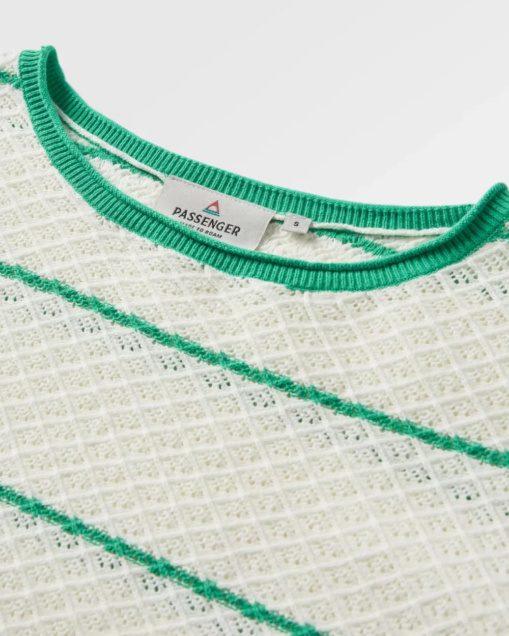 Maglione Donna in Filati Bio con Trama Nomade - Intreccio Artigianale per Viaggiatrici Consapevoli