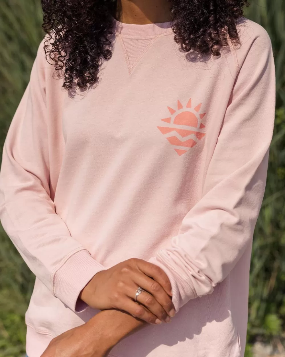Donna Felpa con Cappuccio Eco-Consapevole - Cotono Rigenerato Aura Mistica Passeggera