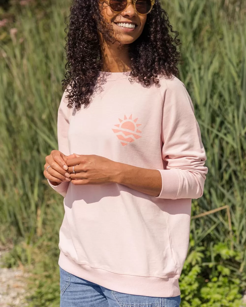 Donna Felpa con Cappuccio Eco-Consapevole - Cotono Rigenerato Aura Mistica Passeggera