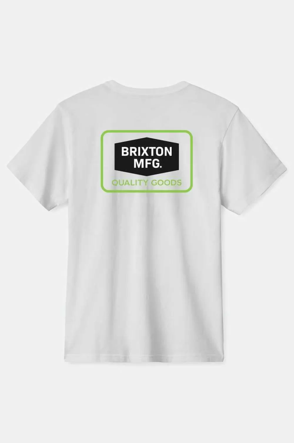 Brixton Fallbrook Neon - Maglietta Classica Primavera/Estate con Design Vibrante