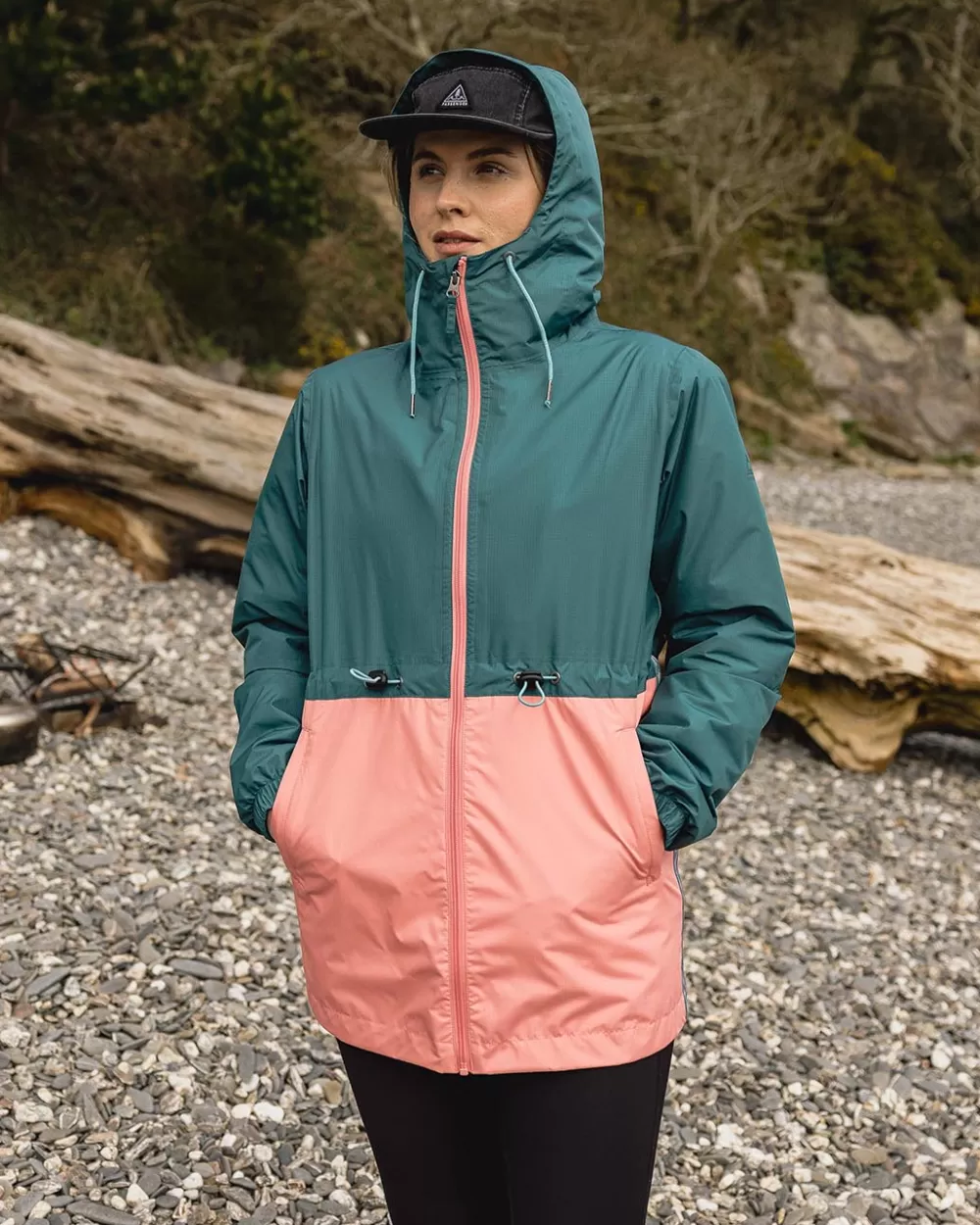 Giacca Casual Elegante Donna - Nimbin Riciclato, Chiusura Lampo e Impermeabile by Passenger