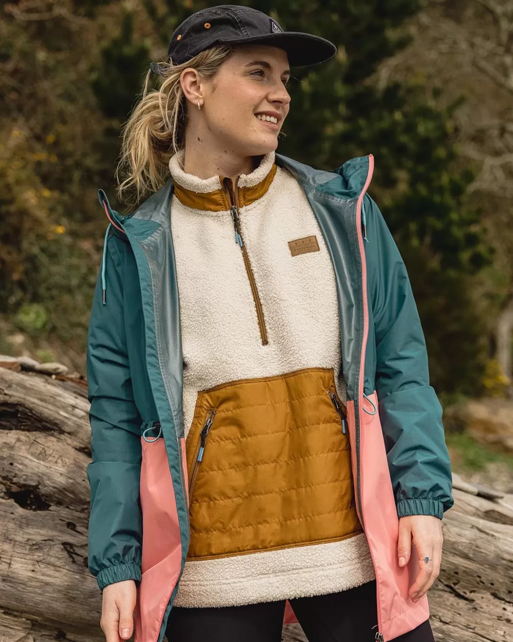 Giacca Casual Elegante Donna - Nimbin Riciclato, Chiusura Lampo e Impermeabile by Passenger