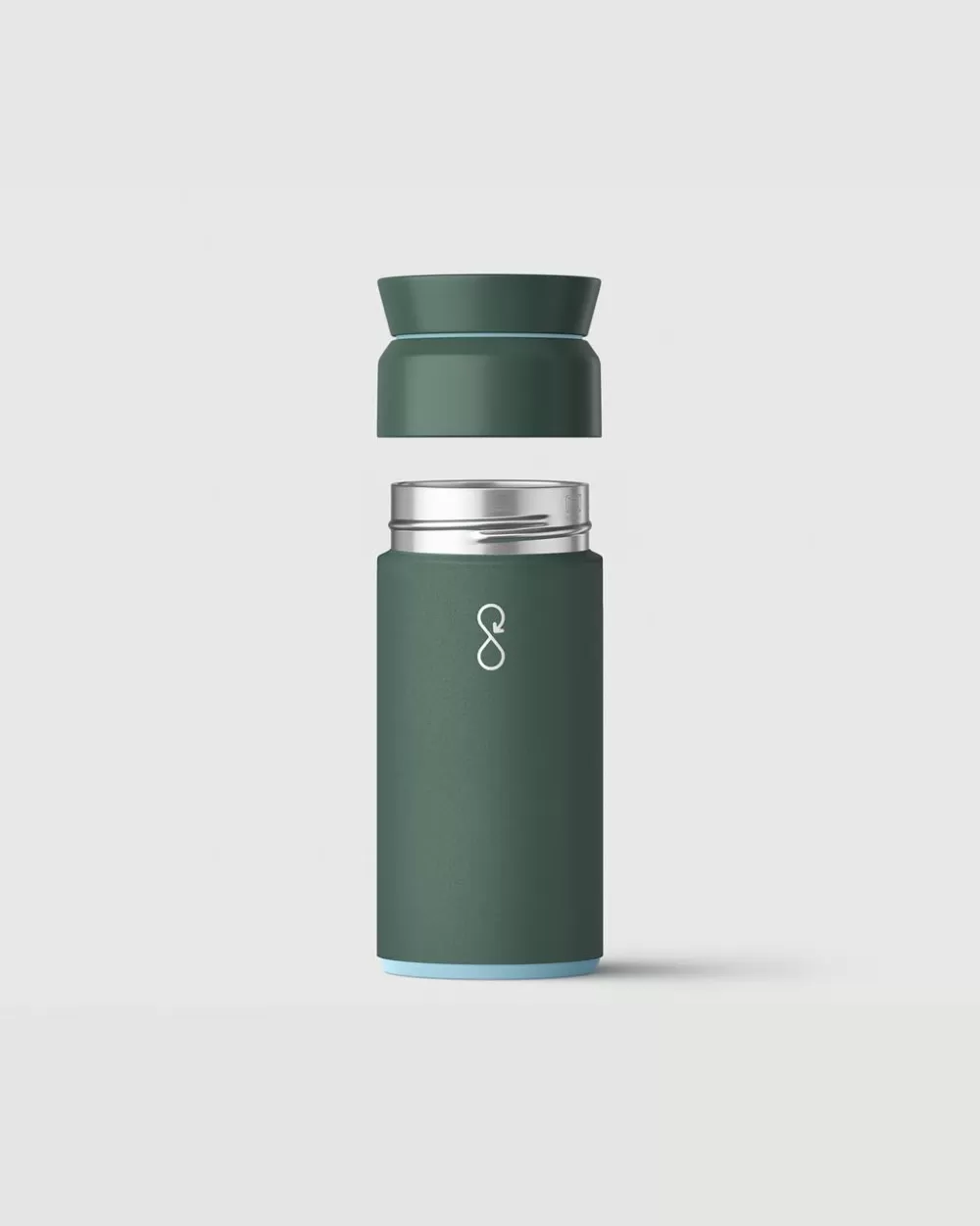 Borraccia Termica Elegante Floris van Bommel 350ml - Design Oceanica Compatta per Bevande Calde e Fredde, Perfetta per Lei