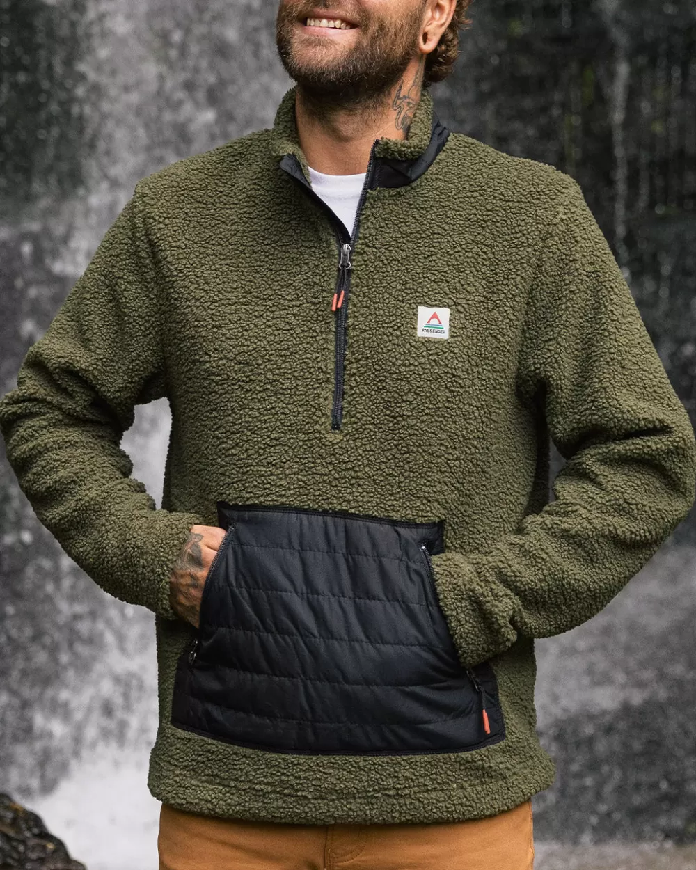 Giacca termica Oceanside con fodera in pile Sherpa riciclato - Passenger