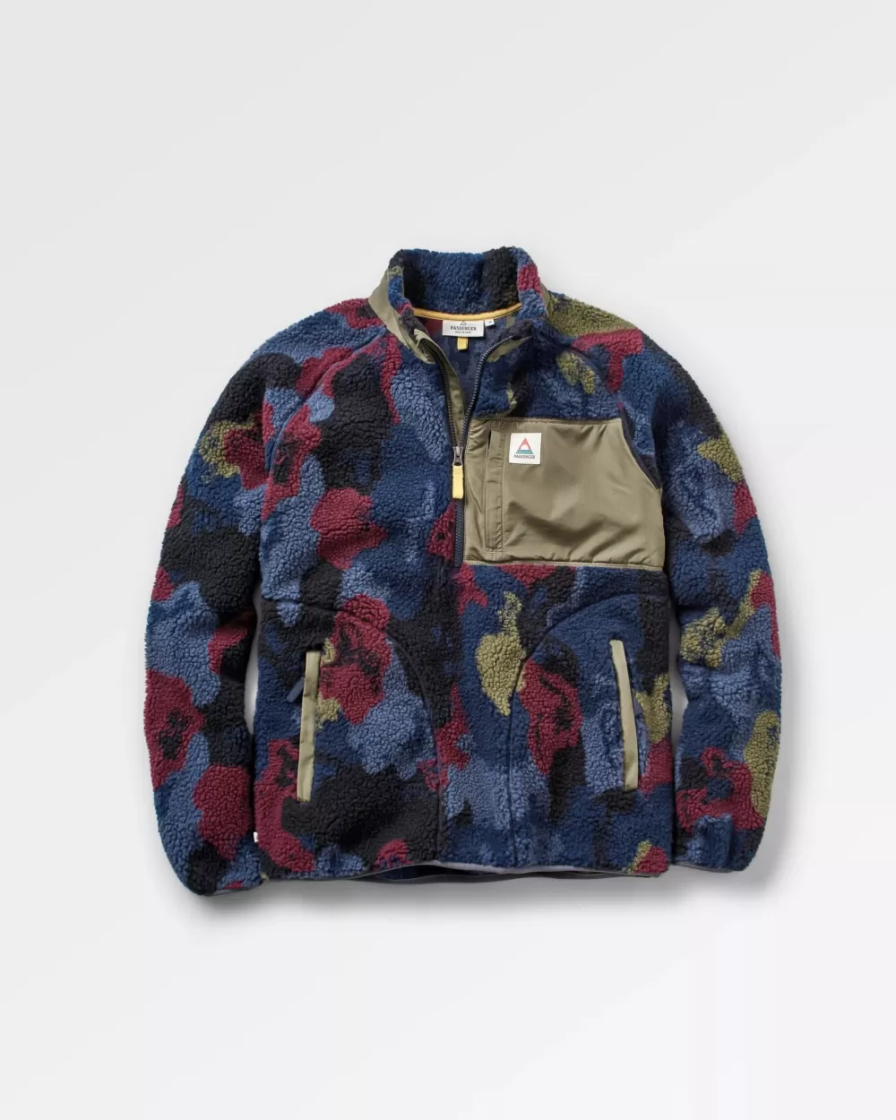 Maglione Termico Sherpa Riciclato per Escursioni - Mezza Zip Confortevole by Passenger