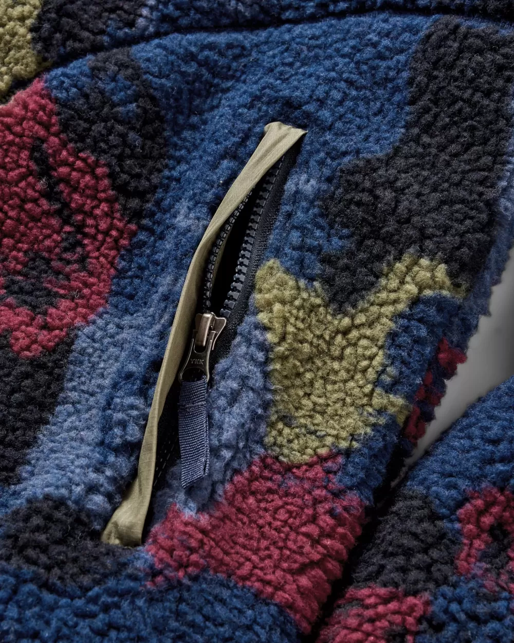 Maglione Termico Sherpa Riciclato per Escursioni - Mezza Zip Confortevole by Passenger