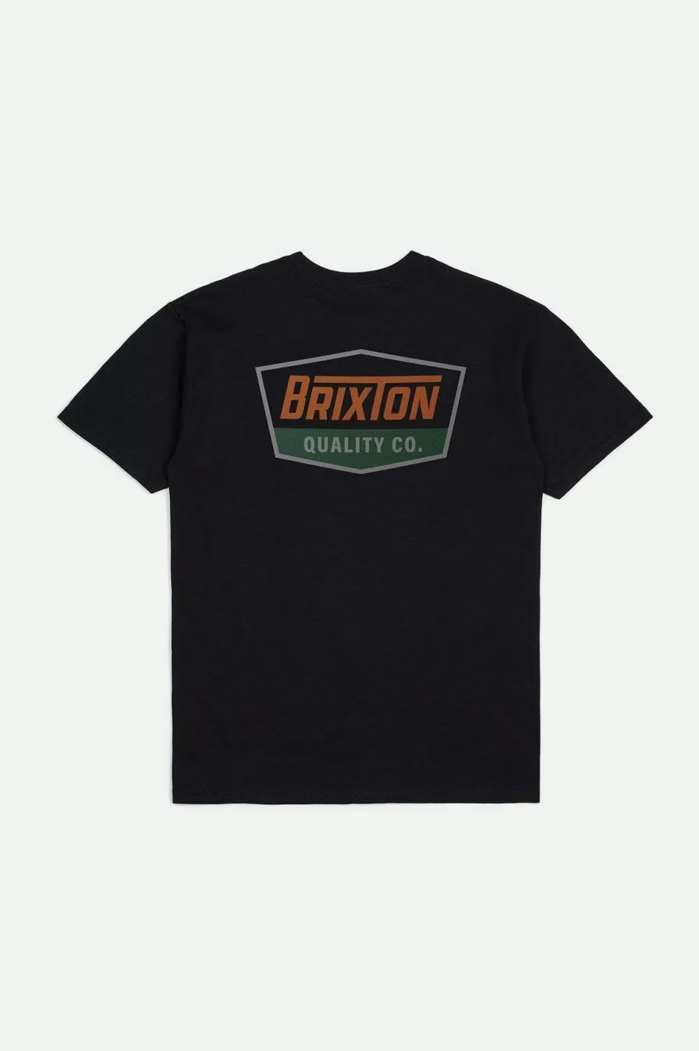 Brixton Royal Maglietta Uomo Primavera/Estate - Modello Base in Cotone Lavato, Disponibile in Multiple Tinte - Comfort Ottimale per Look Casual 2024