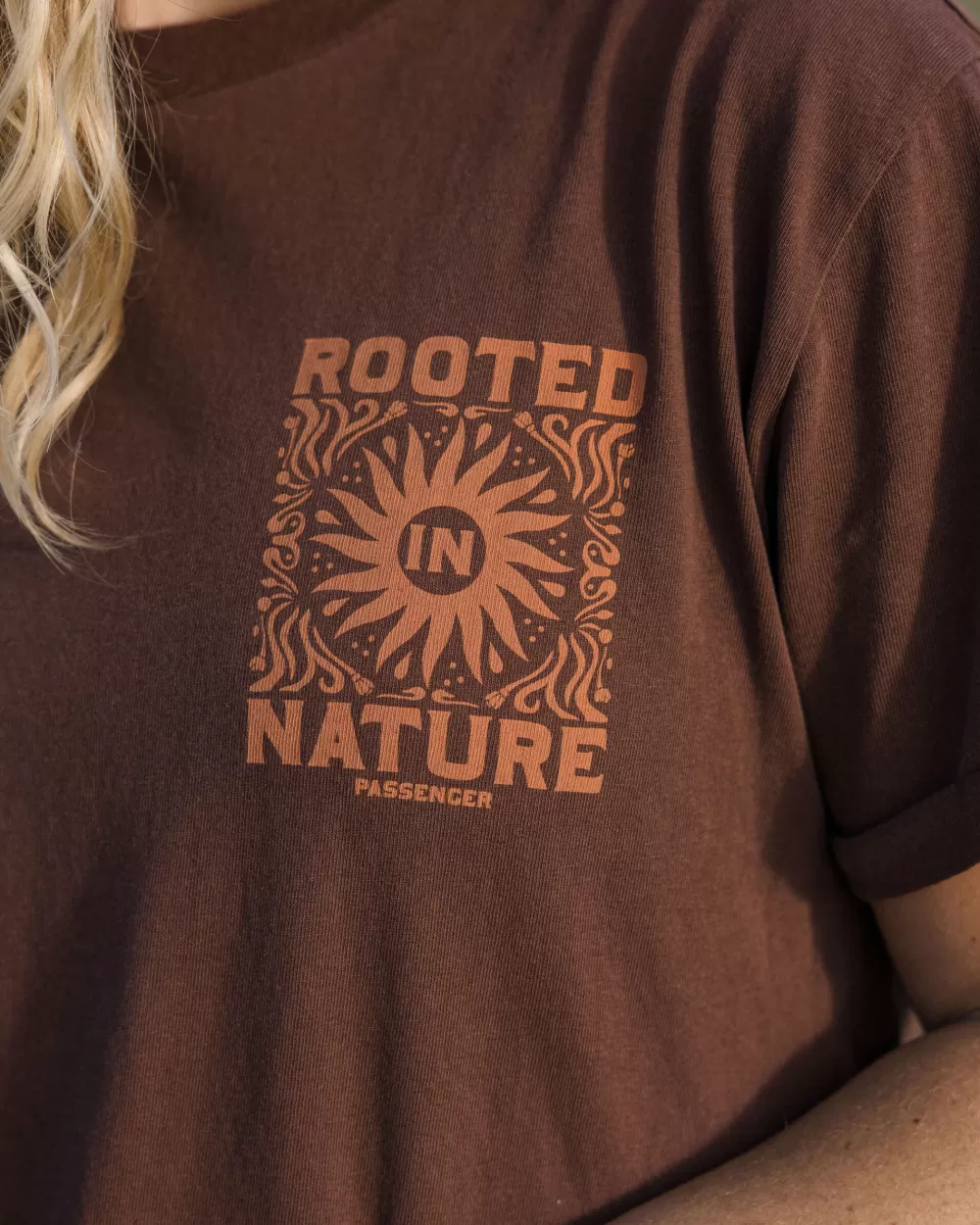 Maglietta Donna Confortevole - Linea Passenger Ispirata alla Natura, Realizzata in Cotone Riciclato Eco-Friendly