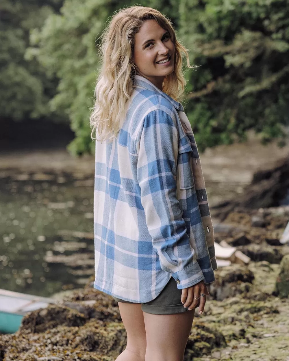 Elegante Camicia in Cotone Biologico Stella - Linea Femminile Manica Lunga Confortevole