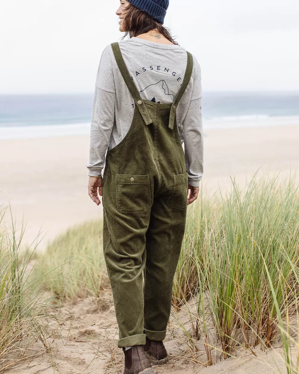 Donne Avventurose Salopette in Tweed con Cordoncino - Tessuto Resistenti e Comodi per Viaggiatrici, Taglio Moderno con Taschi Funzionali, Ideali per Escursioni ed Escapodi Eleganti.