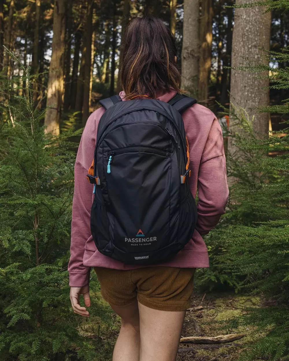 Zaino Elegante Donna Passenger - 30 Litri Tessuto Ecologico Rigenerato