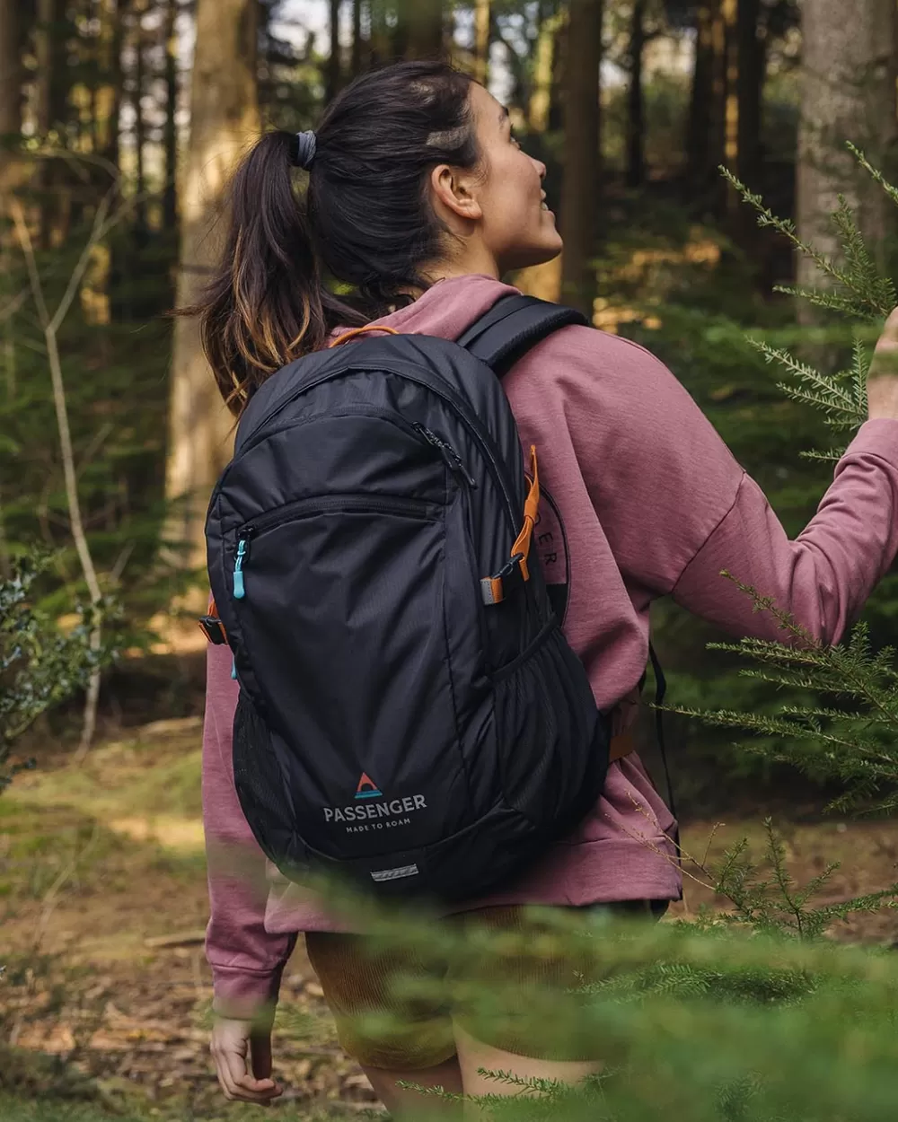 Zaino Elegante Donna Passenger - 30 Litri Tessuto Ecologico Rigenerato