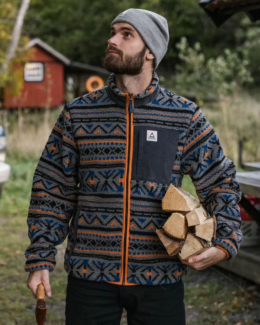 Giacca Ecologica Trekker con Rivestimento Sherpa Ultra Morbido - Conforto Avvolgente per Escursionismo