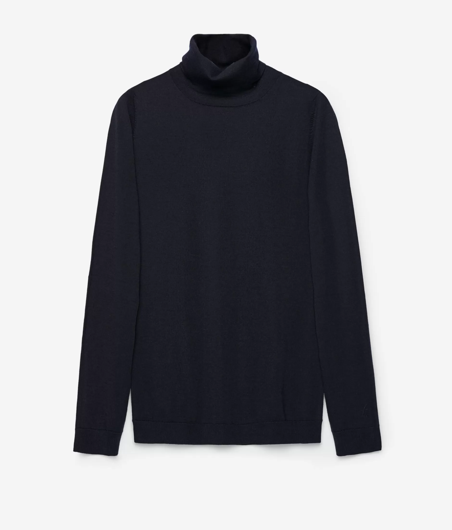 Falconeri Dolcevita in Cashmere Superfine - Blu Navy Classico, Morbido Confortevole per Autunno/Inverno