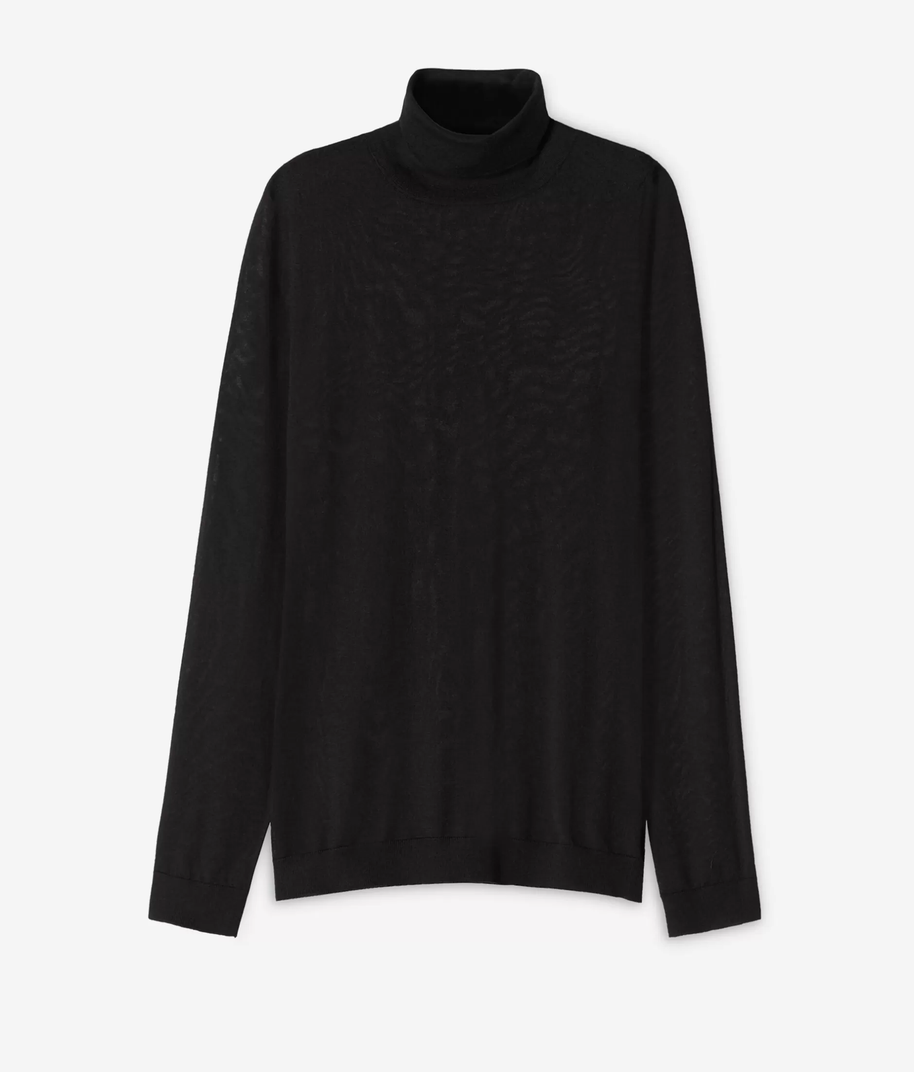 Falconeri Maglione Dolcevita in Cashmere Ultrafine - Nero Elegante (Mod. 9107) Lavorato a Maglia Fitta per Comfort Invernale