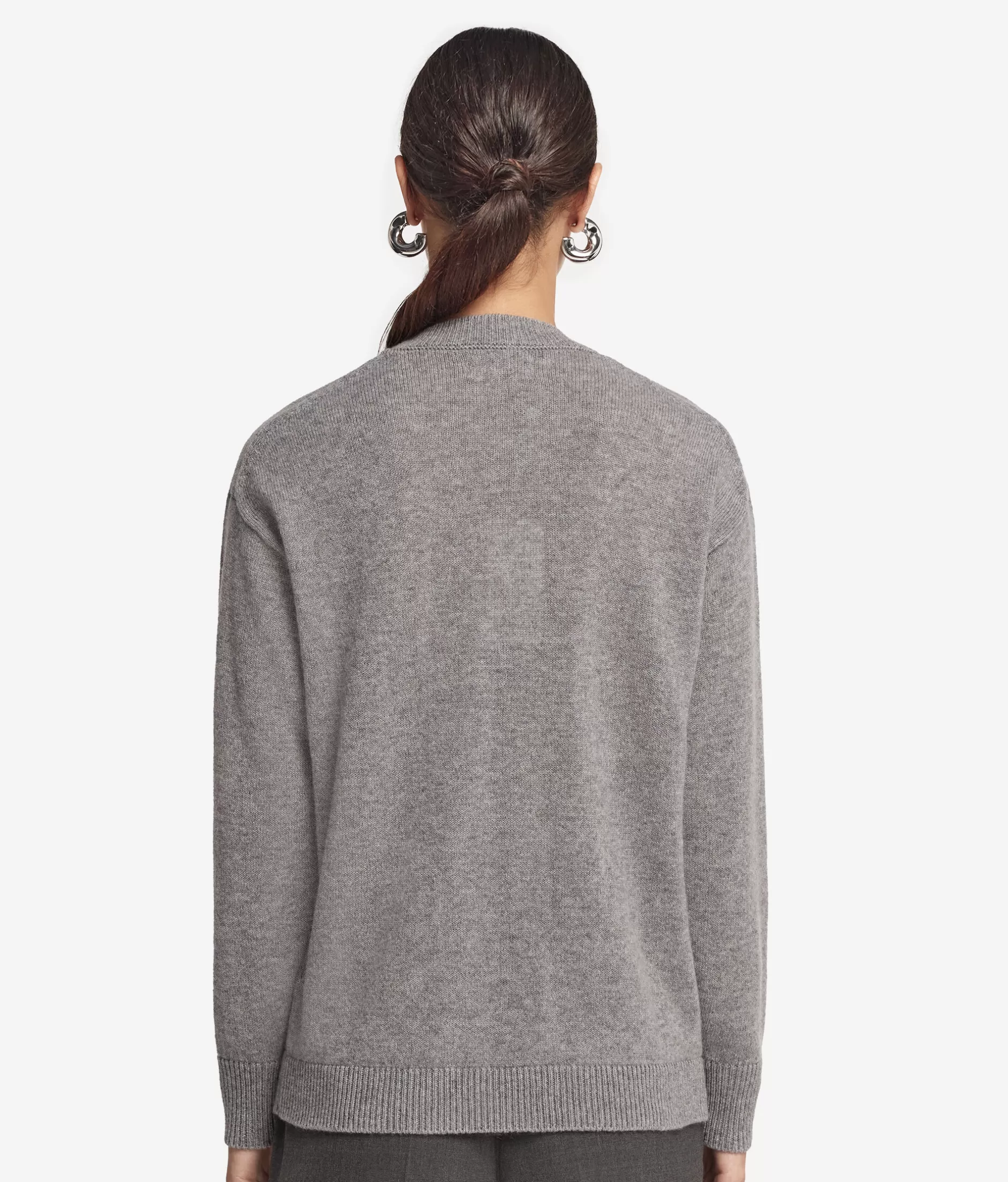 Falconeri Maglione Dolcevita in Lana Cashmere Super Morbida - Grigio Perla Mod. 9077 | Confezione Elegante e Confortevole | Offerta Imperdibile