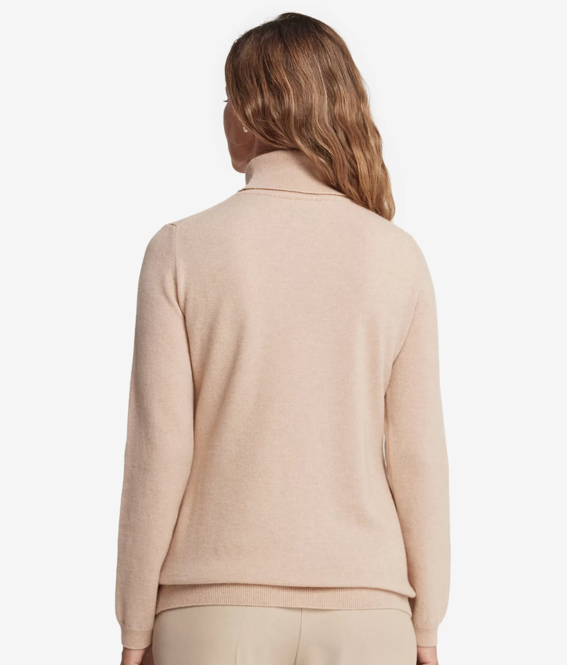 Falconeri: Maglione Dolcevita in Cashmere Ultra Morbido, Tinta Crema - Saldi Esclusivi