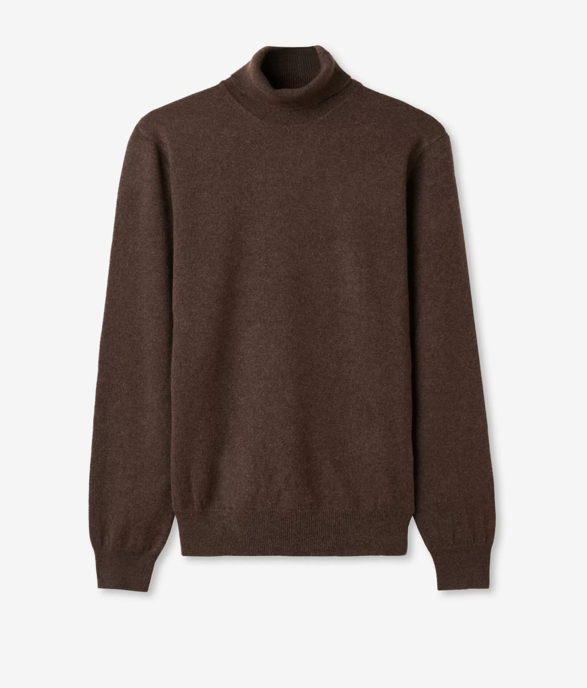 Maglione Dolcevita in Morbido Cashmere Falconeri - Tonalità Marrone Cacao, Modello Esclusivo 8956 (Fine Serie)
