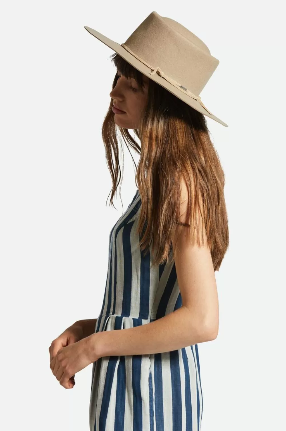 Cappelli Brixton Vale per Donna: Fedora e Modelli con Tesa Larga – Stile senza Tempo