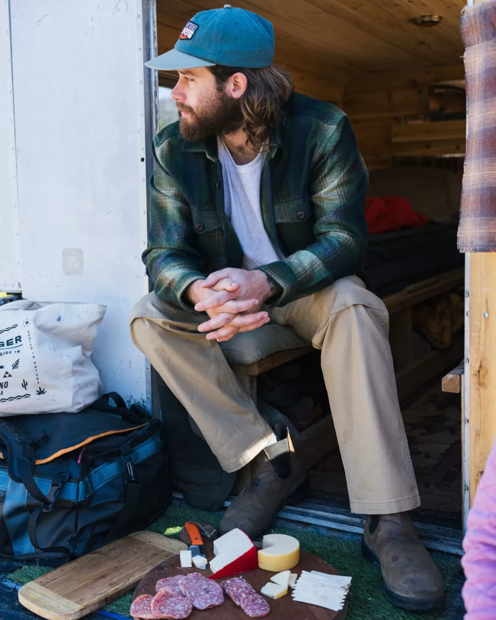 Floris van Bommel Design - Pantaloni Uomo in Tela Canvas Organica Eco-Friendly, Vantage Collection, Comodi e Resistente