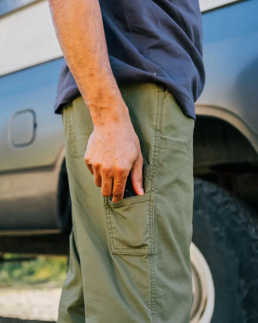 Pantaloni Eleganti Vantage in Tessuto Organico Canvas - Floris van Bommel
