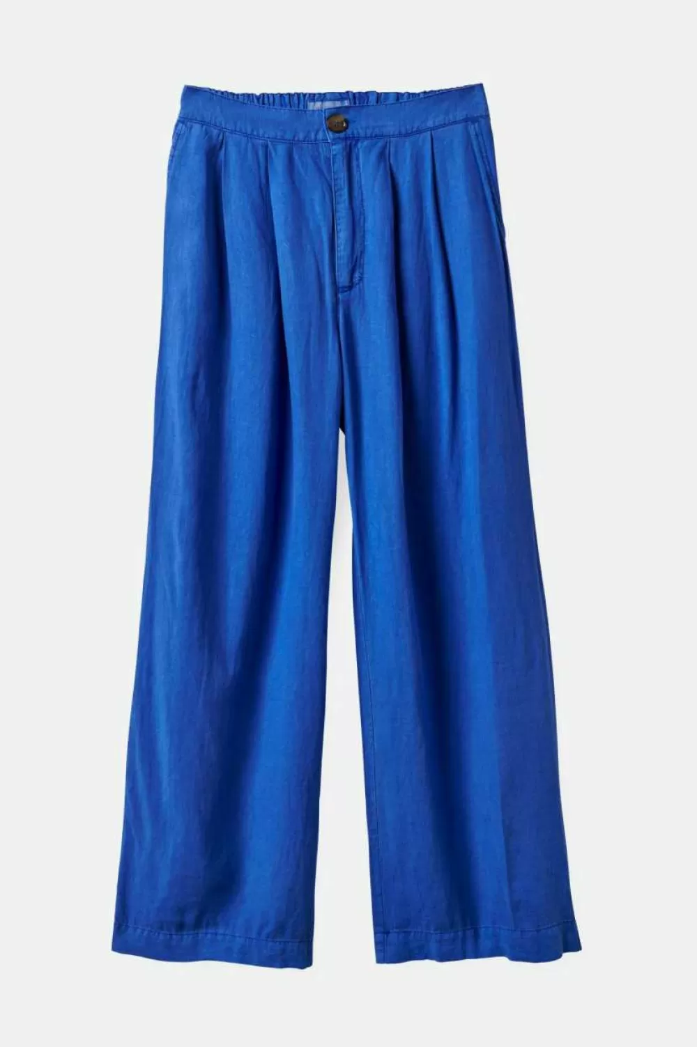 Pantaloni Retrò in Fibre Naturali con Gamba Oversize - Lino Mistato per Look Effortless by Brixton

(：，。，，