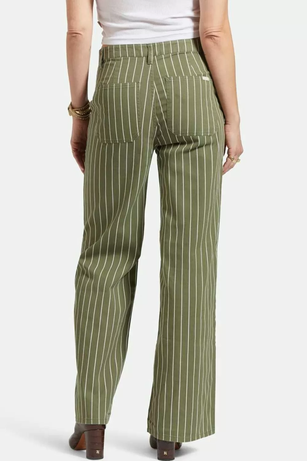 Pantaloni Femminili Vintage Militare Brixton - Leggerezza Urbana e Stile Casual Confortevole