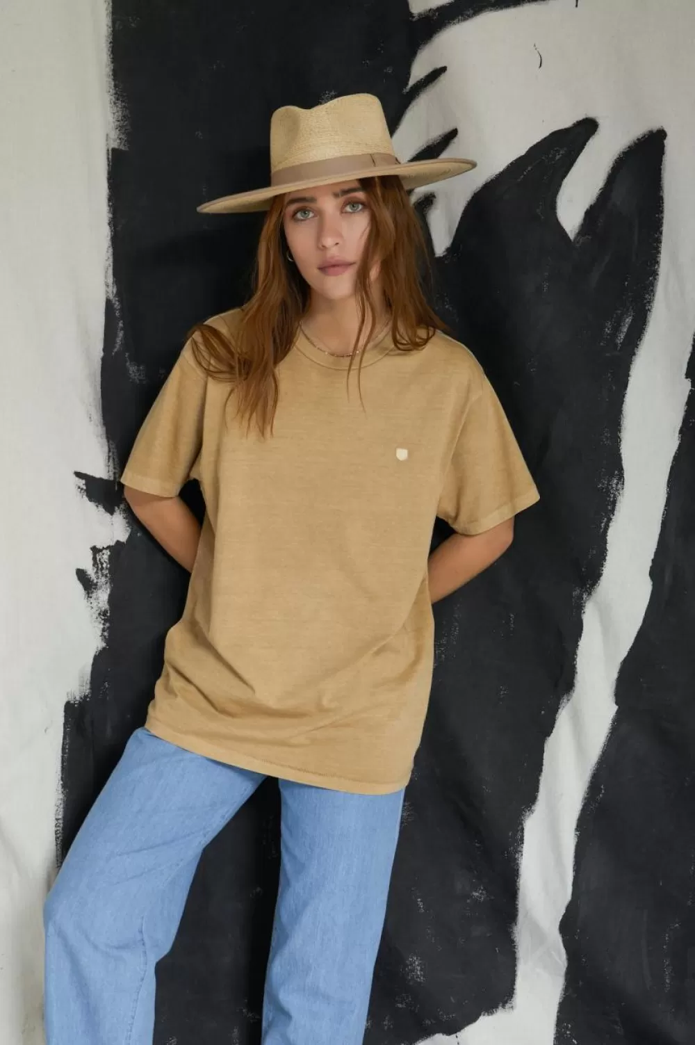 Brixton Collezione Vintage Maglietta Primavera/Estate - Comoda e Stilizzata per Donna - Abbigliamento Casual Trendy