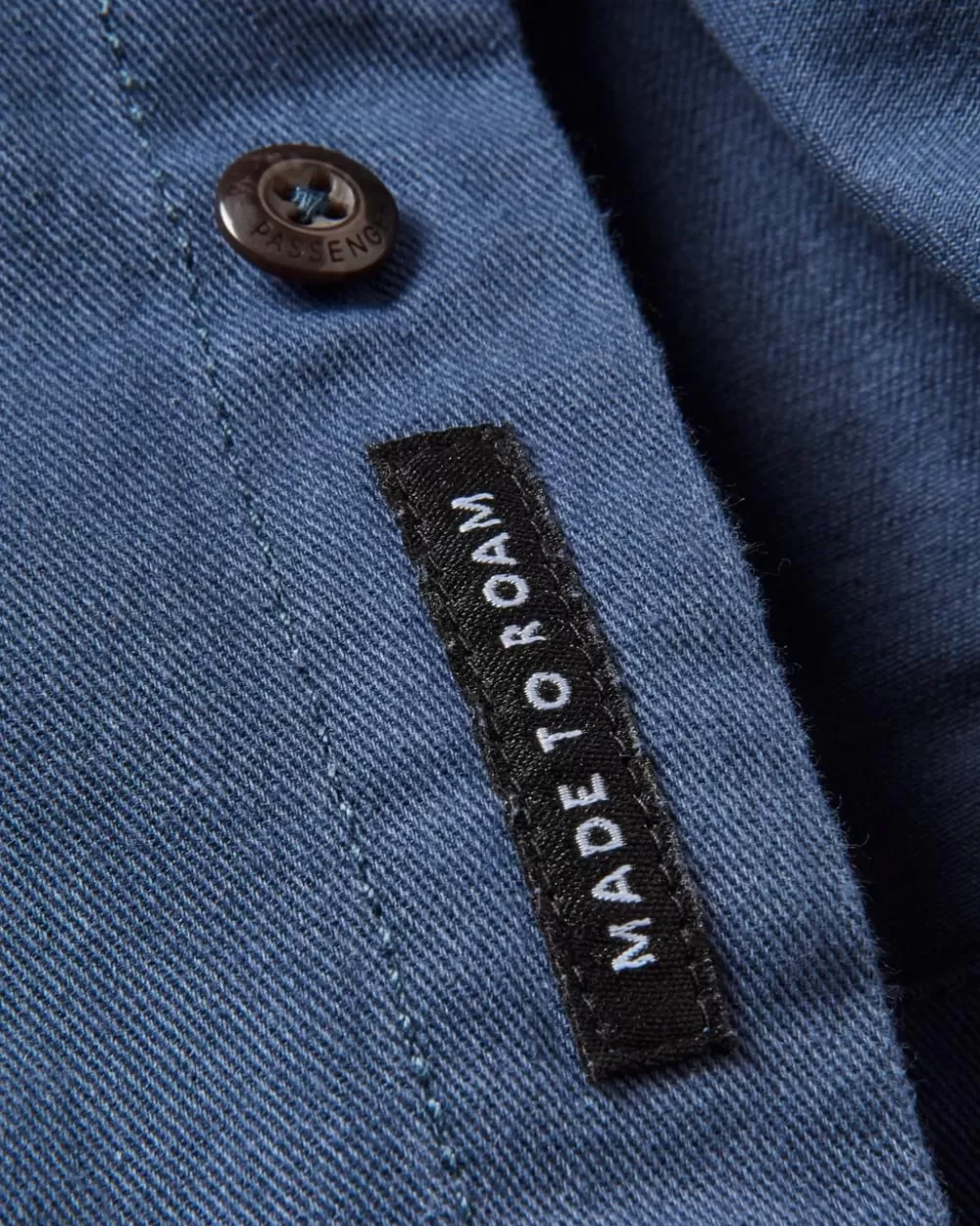 Vision Passenger Camicia Uomo in Cotone Biologico Sostenibile – Confortevole e Eco-Friendly