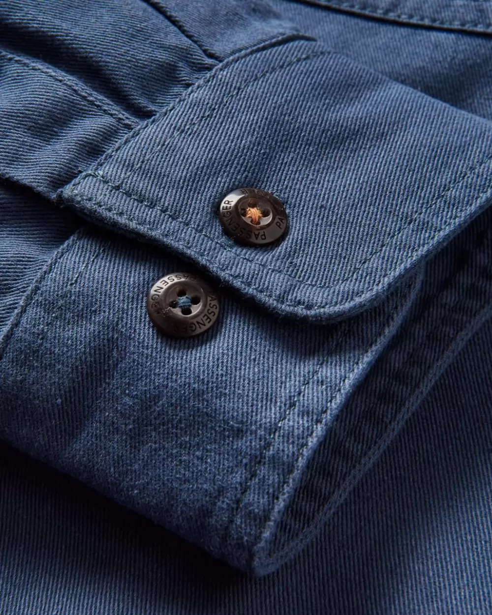Vision Passenger Camicia Uomo in Cotone Biologico Sostenibile – Confortevole e Eco-Friendly