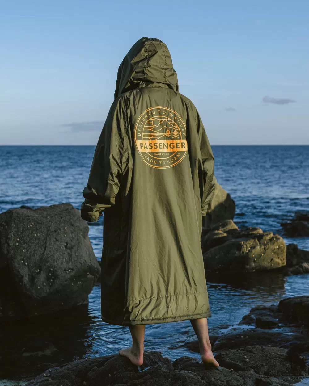 Floris van Bommel Waves - Accappatoio Termico Donna con Pile Riciclato, Rivestimento Sherpa Morbido per Spiaggia e Sport