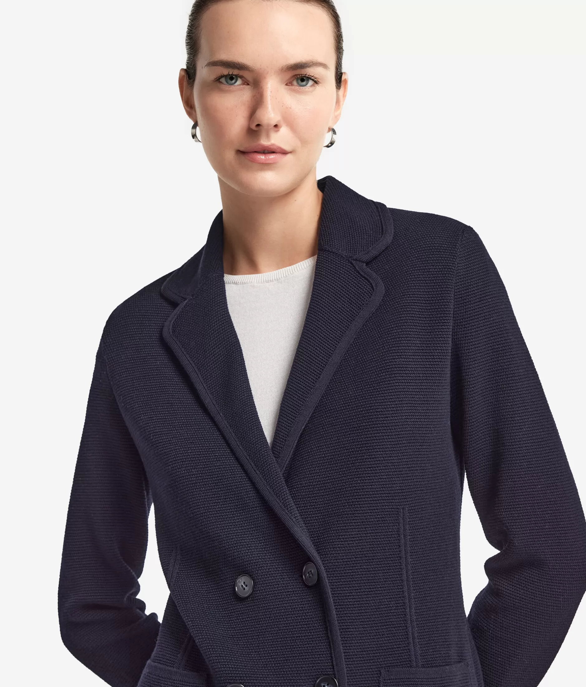 Giacca in Lana Falconeri Links - Blu Scuro Elegante, Modello 9400 con Prezzo Accessibile, Confezionata con Cura per Stagioni Fredde
