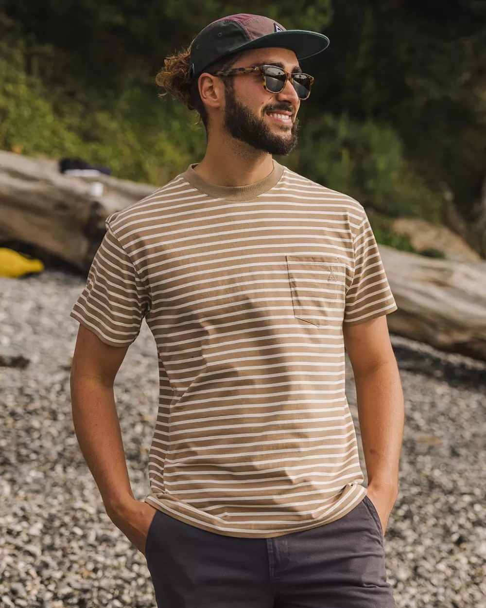 Floris van Bommel - Maglietta EcoZen Confortevole in Tessuto Rigenerato